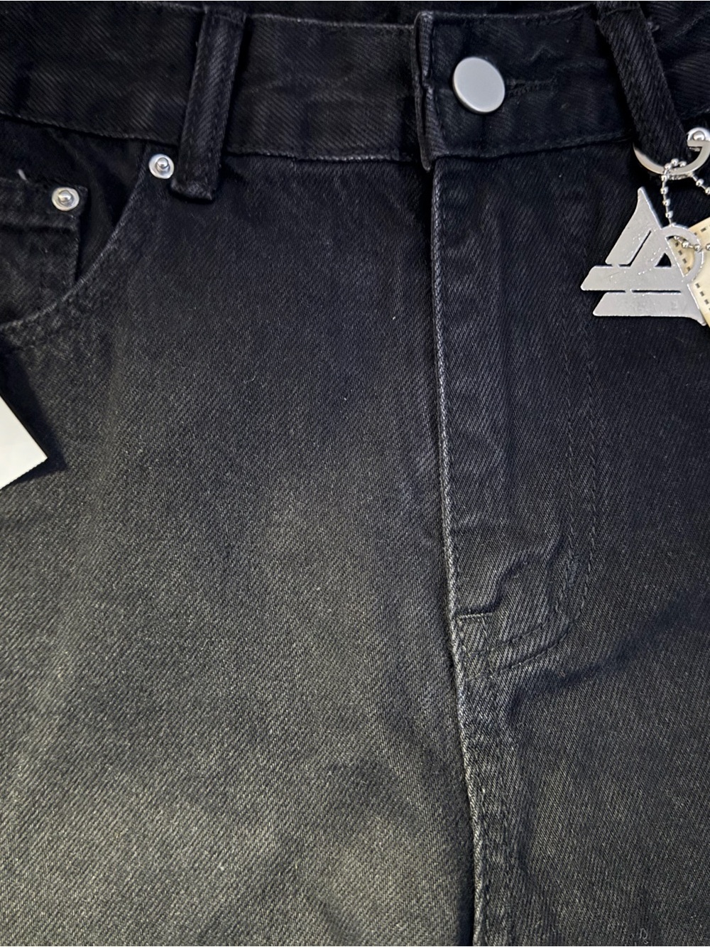 (NWT) Black Watson Denim Jean w/ eyelets